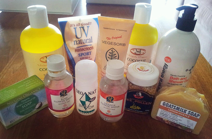 Natural products for the skin