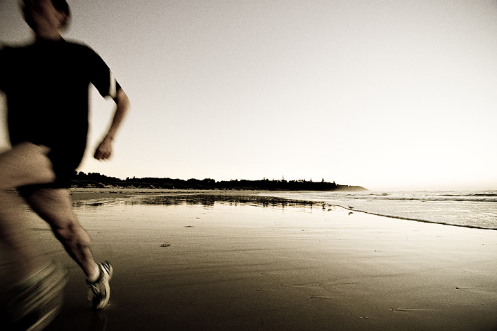 beach running Ballina