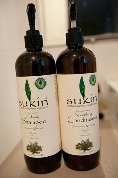 Sukin Purifying Shampoo and Nourishing Conditioner